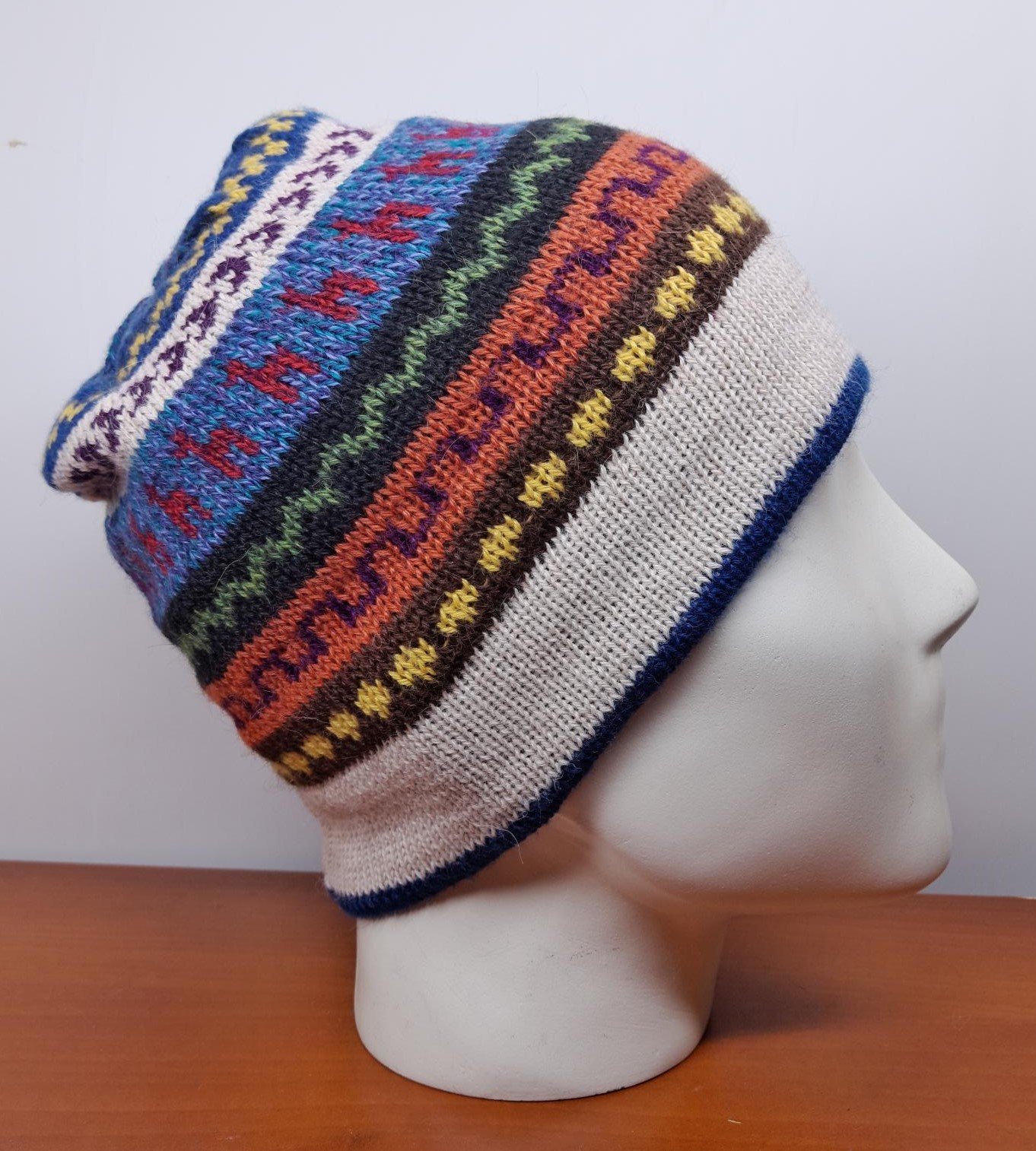Reversible Alpaca Beanie - 5 Pack - Image 3