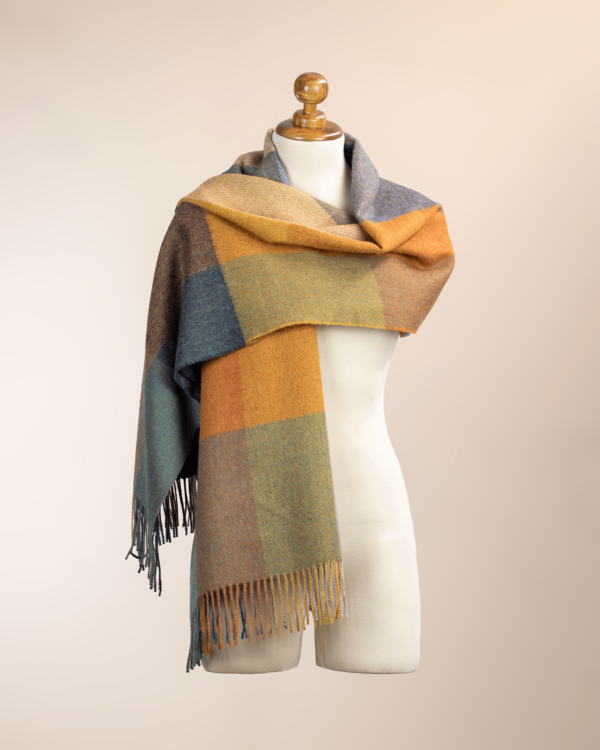 Baby Alpaca Square Stoles-3Pack