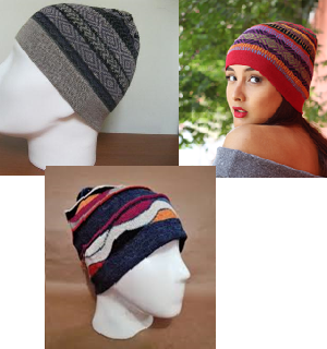 BABY ALPACA HATS - 6 PACK