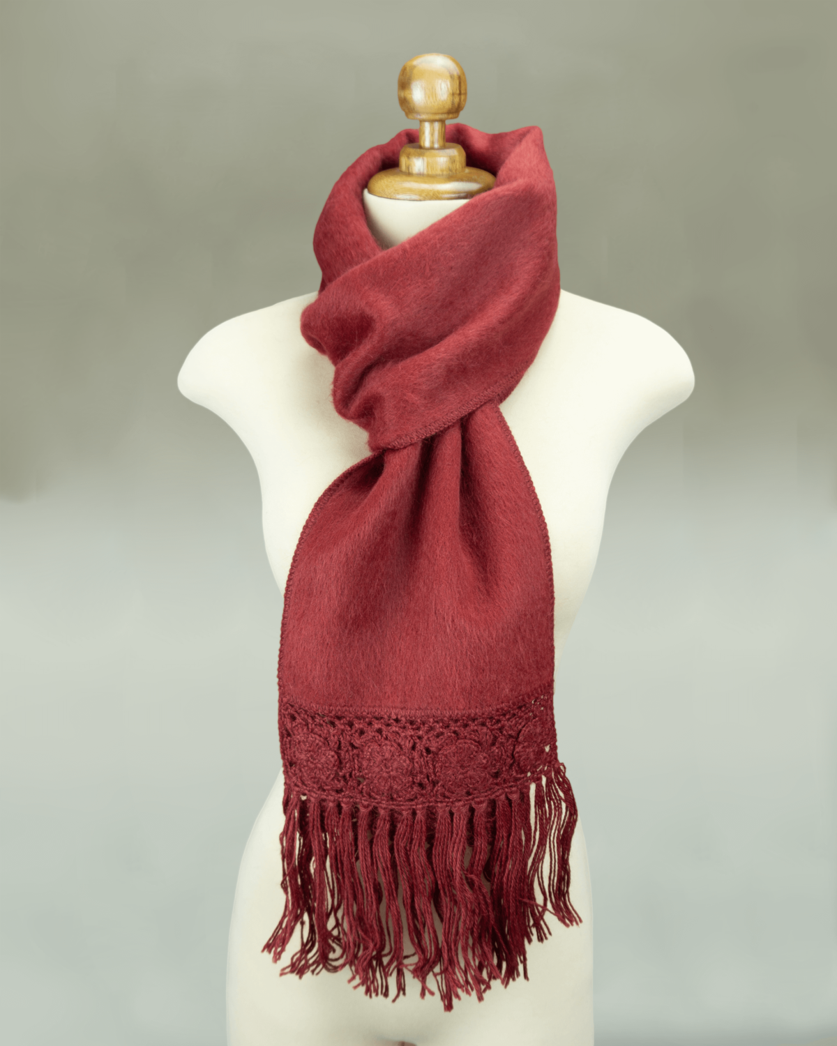 Solid Scarves With Flowers - 5 Pack - Image 2
