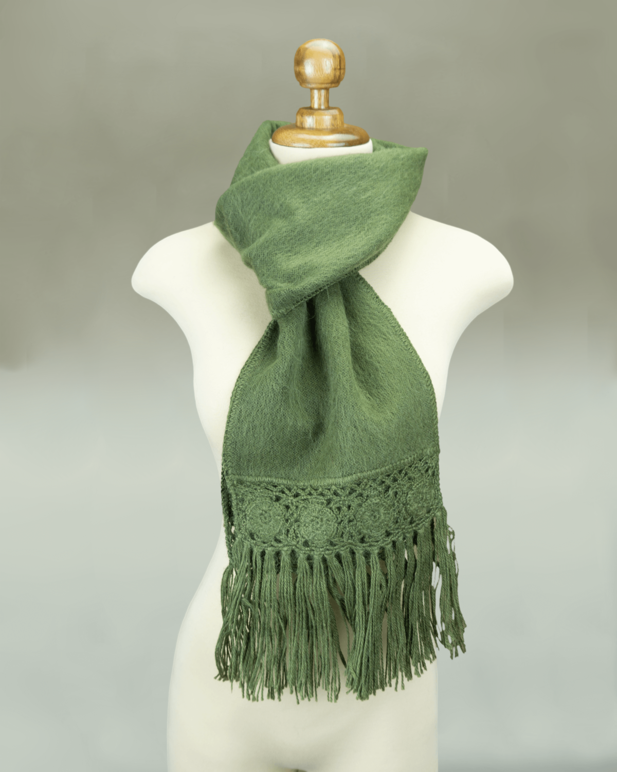 Solid Scarves With Flowers - 5 Pack - Image 7
