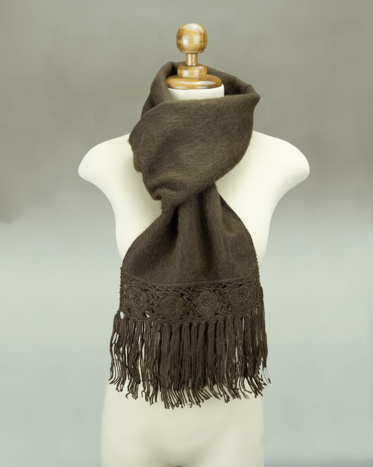 Solid Scarves With Flowers - 5 Pack - Image 4