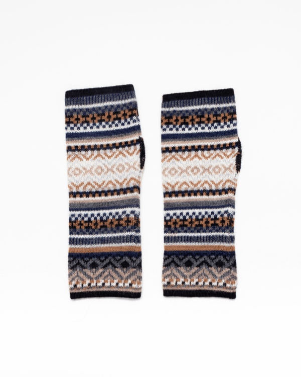 Baby Alpaca Shorts Fingerless With Design - 5 PACK