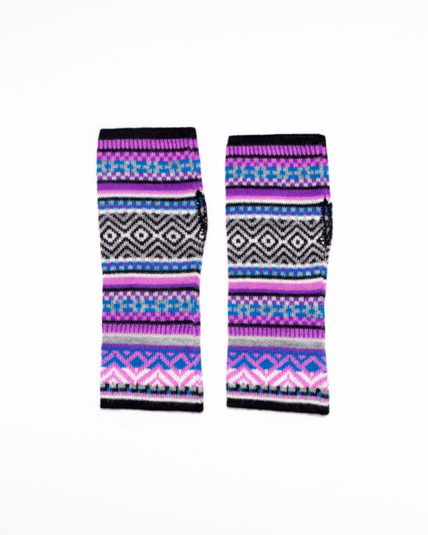 Baby Alpaca Shorts Fingerless With Design - 5 PACK - Image 4
