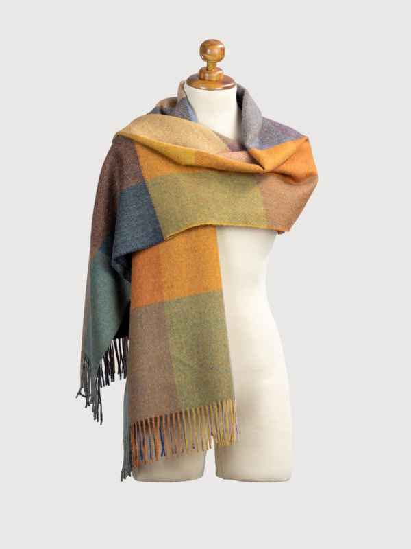 Baby Alpaca Square Stoles-3Pack
