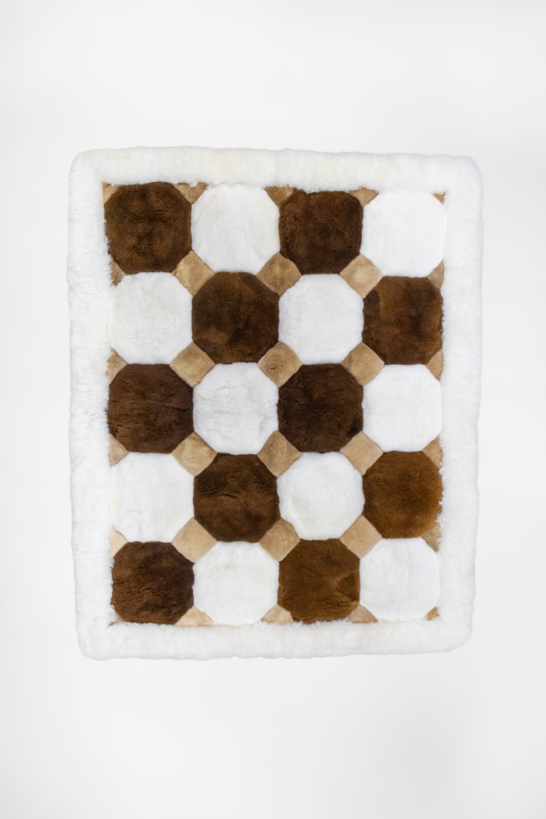 Alpaca Full Skin Rug 3' x 4'