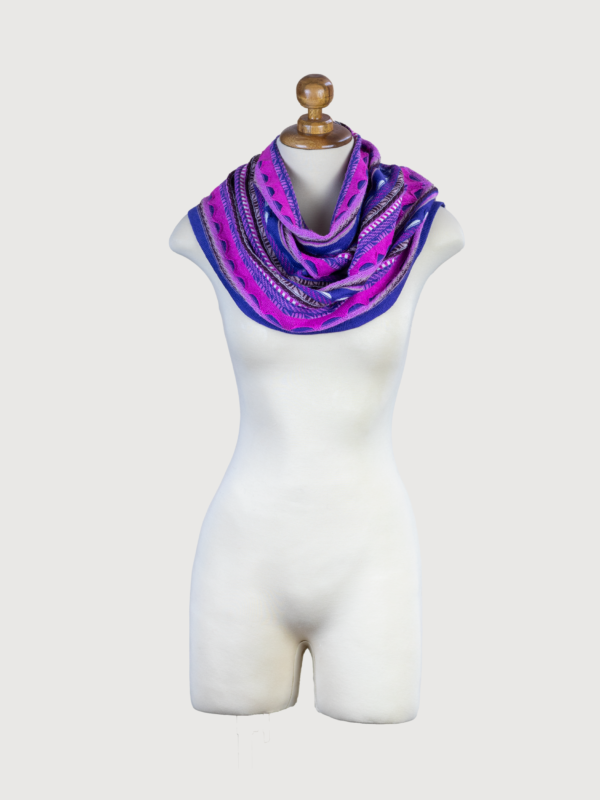 Baby Alpaca Neck Warmer With Design