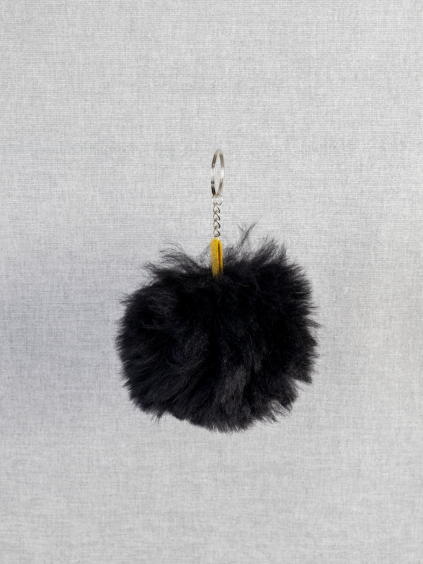 Alpaca Pompon Keychains - 6 Pack