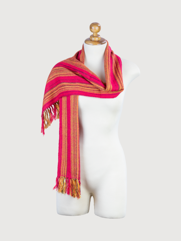 Alpaca Striped Scarf - 6 Pack
