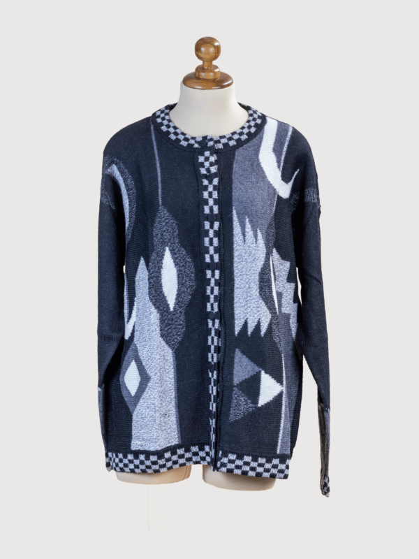 DOMINO ALPACA SWEATER-3pack
