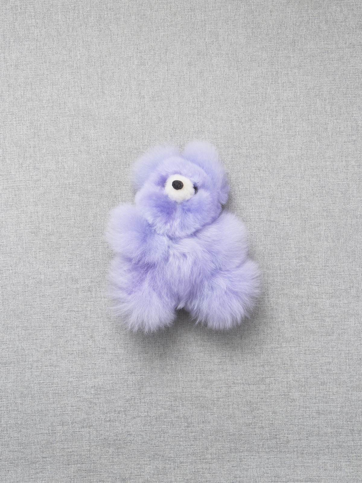 ALpaca Plush DyedBear 6"