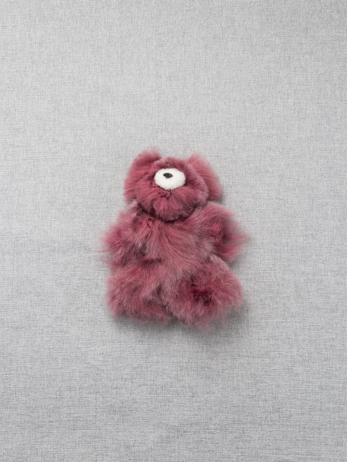 ALpaca Plush DyedBear 6" - Image 3