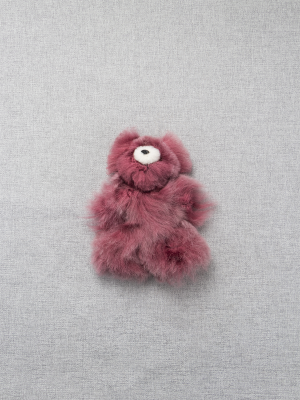 ALpaca Plush DyedBear 6" - Image 3