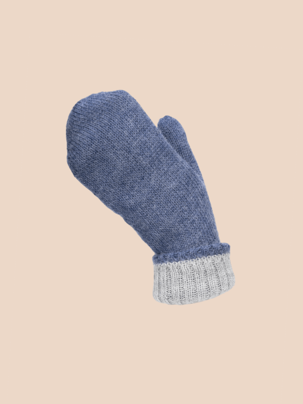 Alpaca Reversible Solid Mittens - 5 Pack