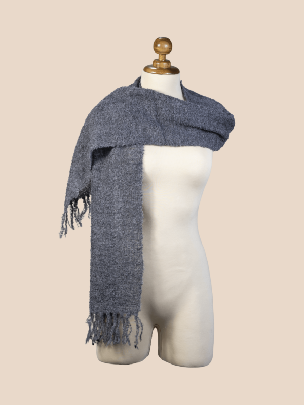 Alpaca Solid Boucle Scarves - 5 Pack