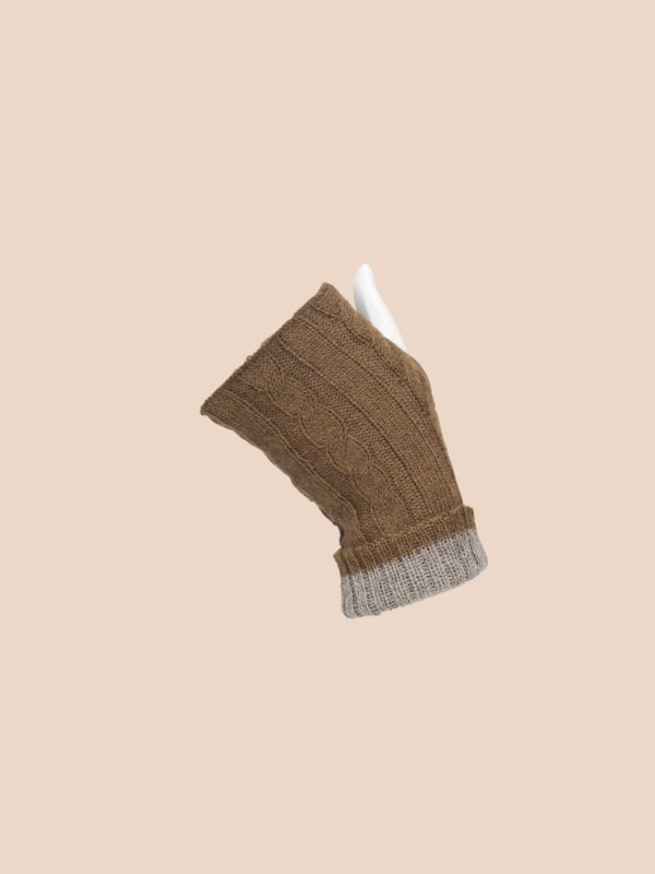 Baby Alpaca Reversible Fingerless With Braids - 5 Pack