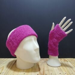 boucleheadbandfingerlessset