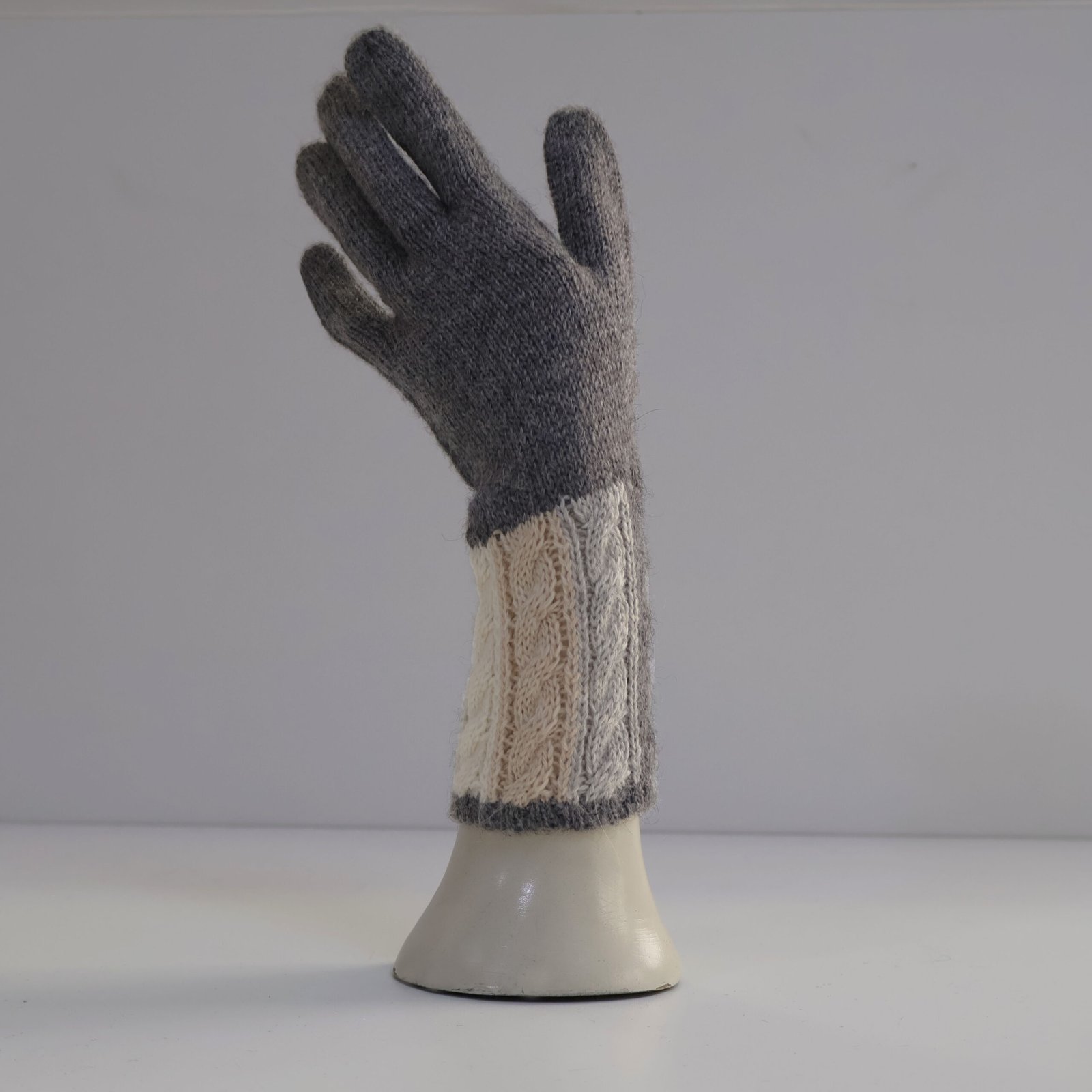 SOLID LONG GLOVES WITH BRAIDS-5 PACK - Image 2